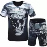 philipp plein short de survetement color camouflage